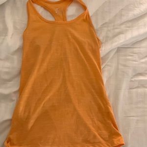 light orange tank top